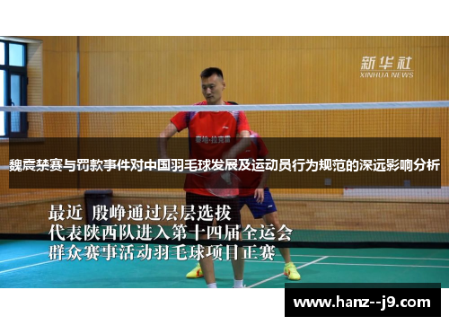 魏震禁赛与罚款事件对中国羽毛球发展及运动员行为规范的深远影响分析